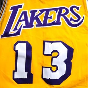 Los Angeles Lakers Jersey Wilt Chamberlain Mitchell and Ness
